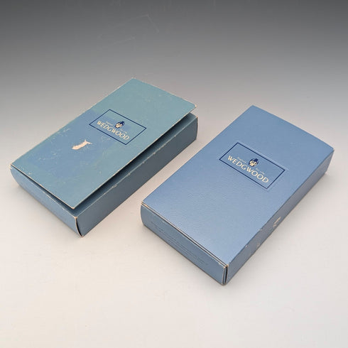 英國復古 Wedgwood Jasperware 香水瓶一對(紙盒包裝)